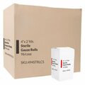 Oasis Sterile Stretch Gauze Rolls, 4 in. x 2.1Yards, 96PK 494STRLCS